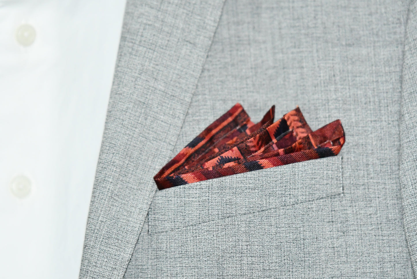 go pocket square fair trade handmade