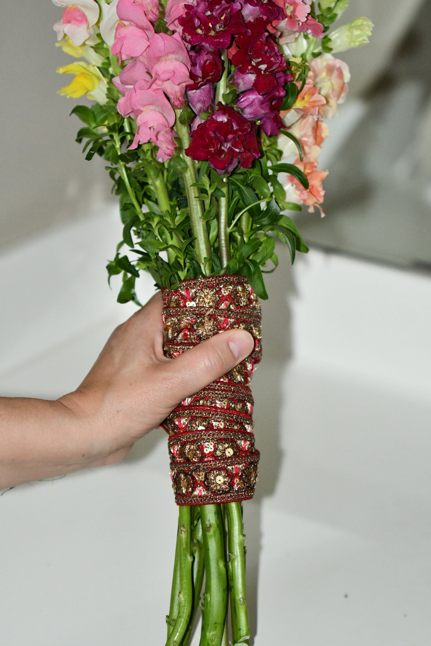 grace zari ribbon fair trade trim gift decor