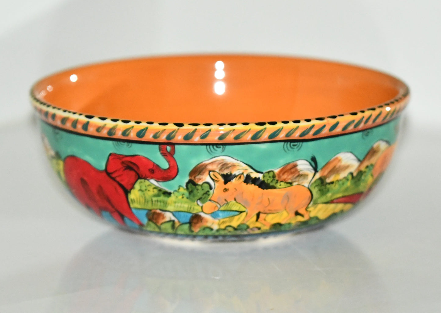 zim salad bowl fair trade handmade in zimbabwe