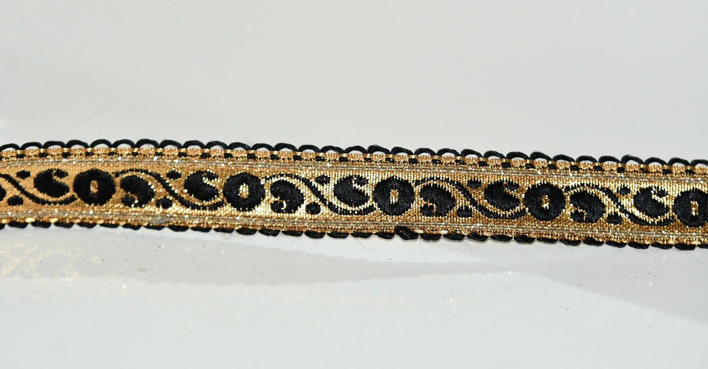 aria jacquard ribbon fair trade trim gift decor