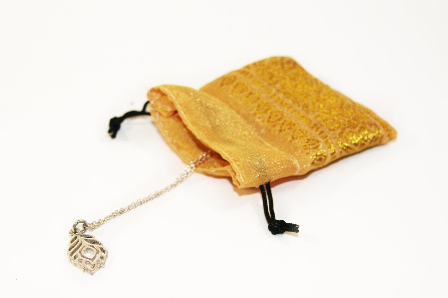 feather necklace fair trade sterling silver jewelry