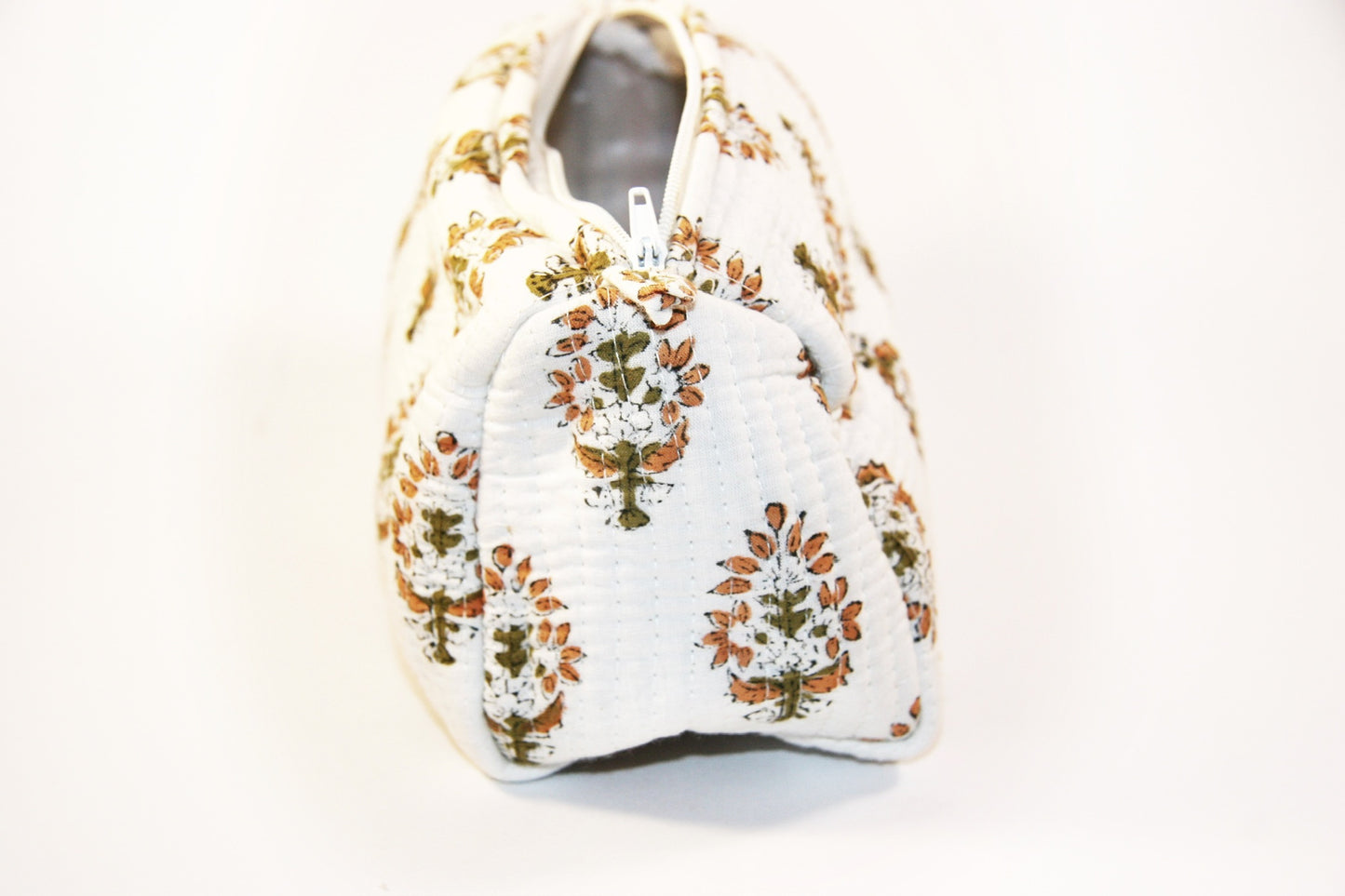 lucerna cosmetic bag fair trade handmade block print
