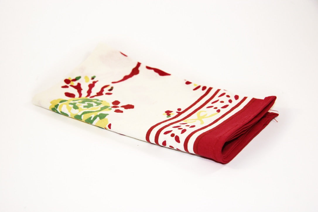 opus napkin set fair trade handmade block print