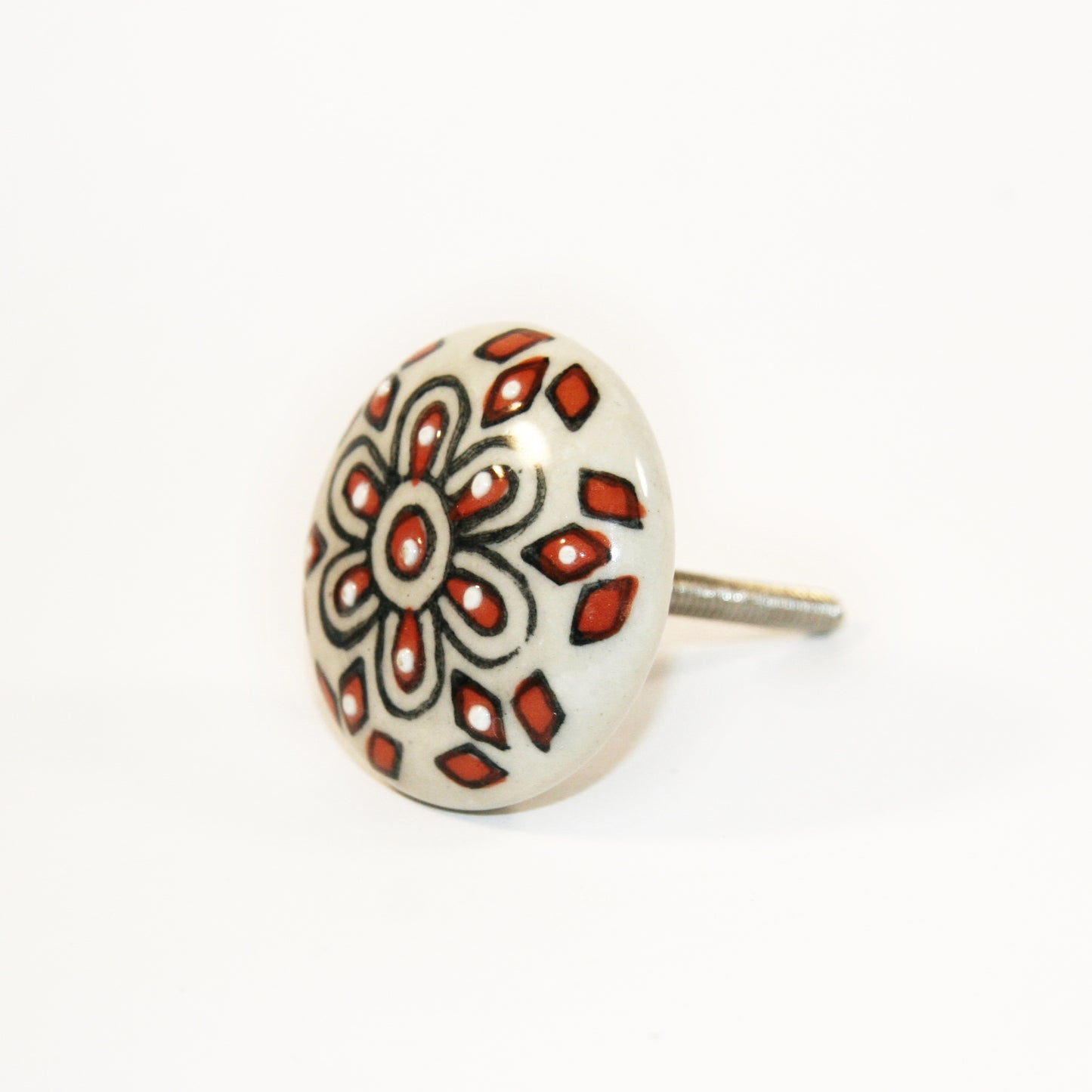 dahlia cabinet knobs fair trade ceramics