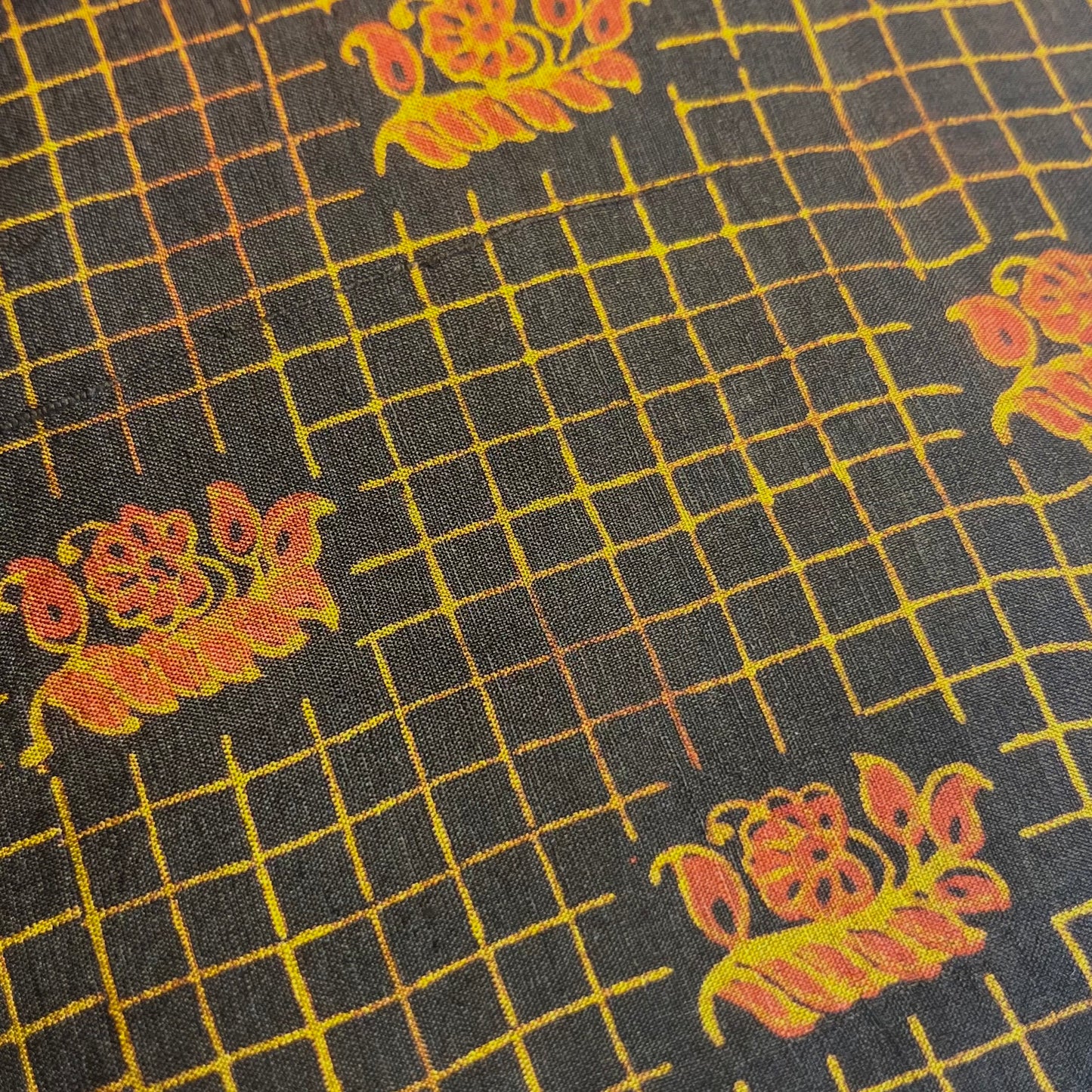 fleur pocket square fair trade handmade