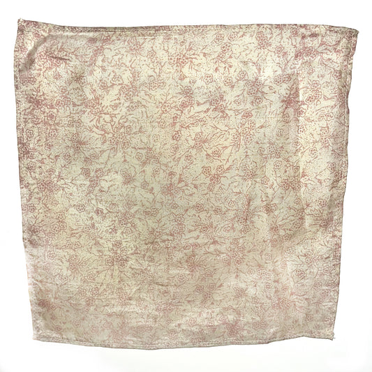 men wear pink pocket square fair trade handmade silk