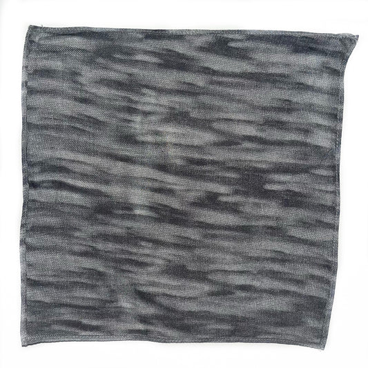slate pocket square fair trade handmade silk