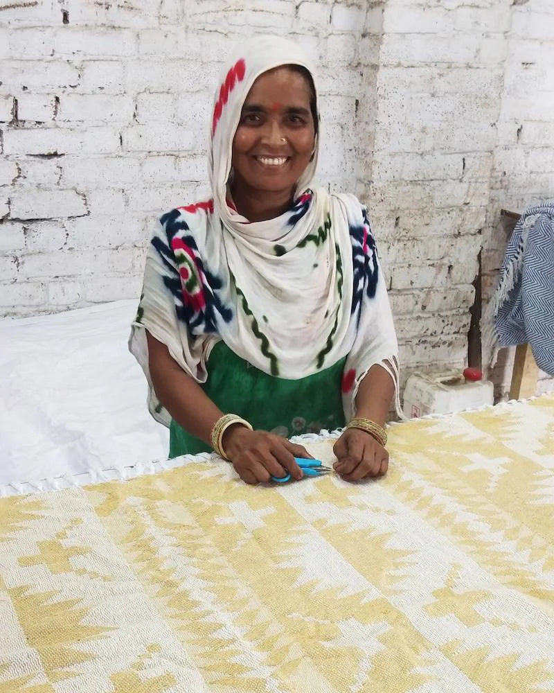 ject throw blanket fair trade handmade