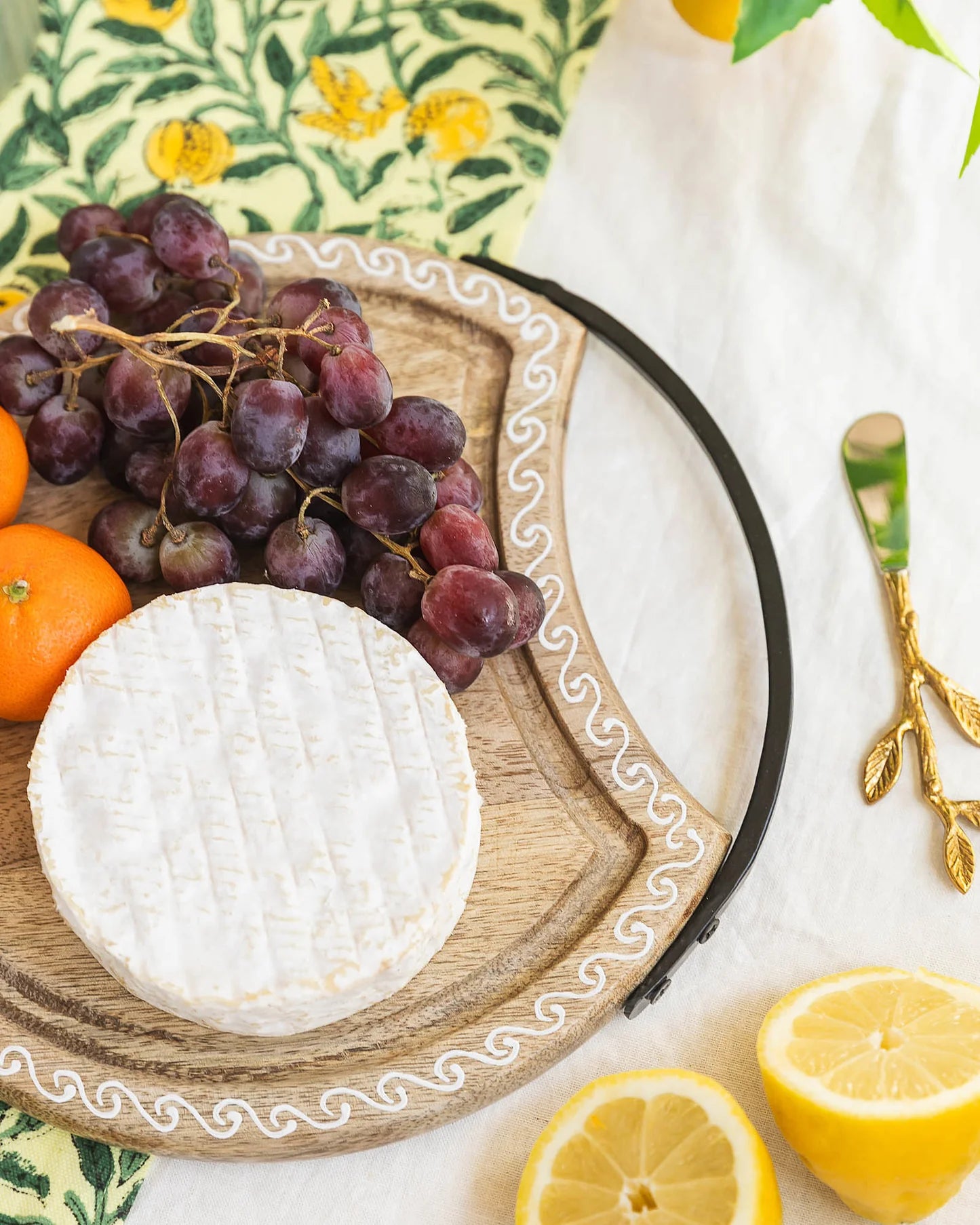 harvest board fair trade handmade mango wood