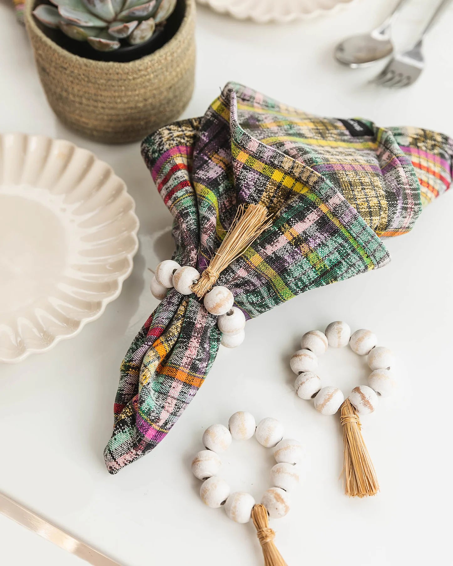 pila napkin rings fair trade handmade