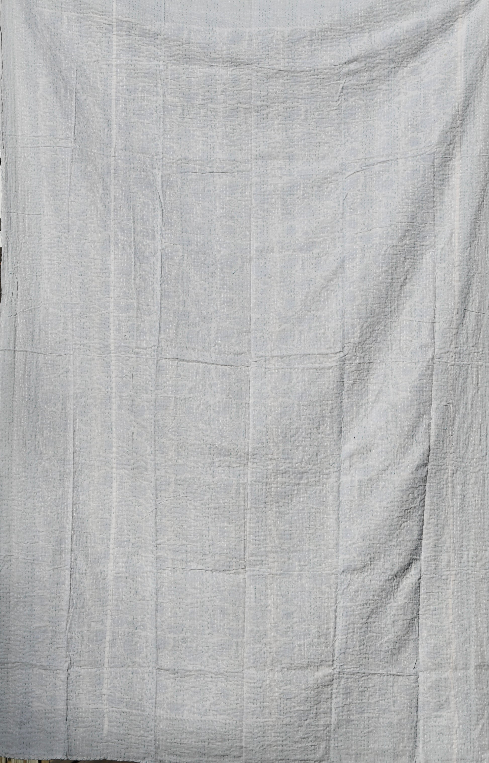 somnium kantha quilt fair trade hand stitched block print