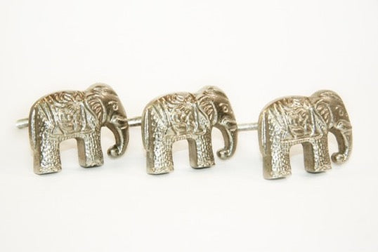 Elephant Cabinet Knobs - Fair Trade Cast Iron