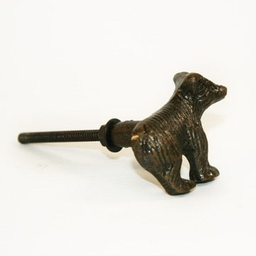 Bear Cub Cabinet Knobs - Fair Trade Cast Iron