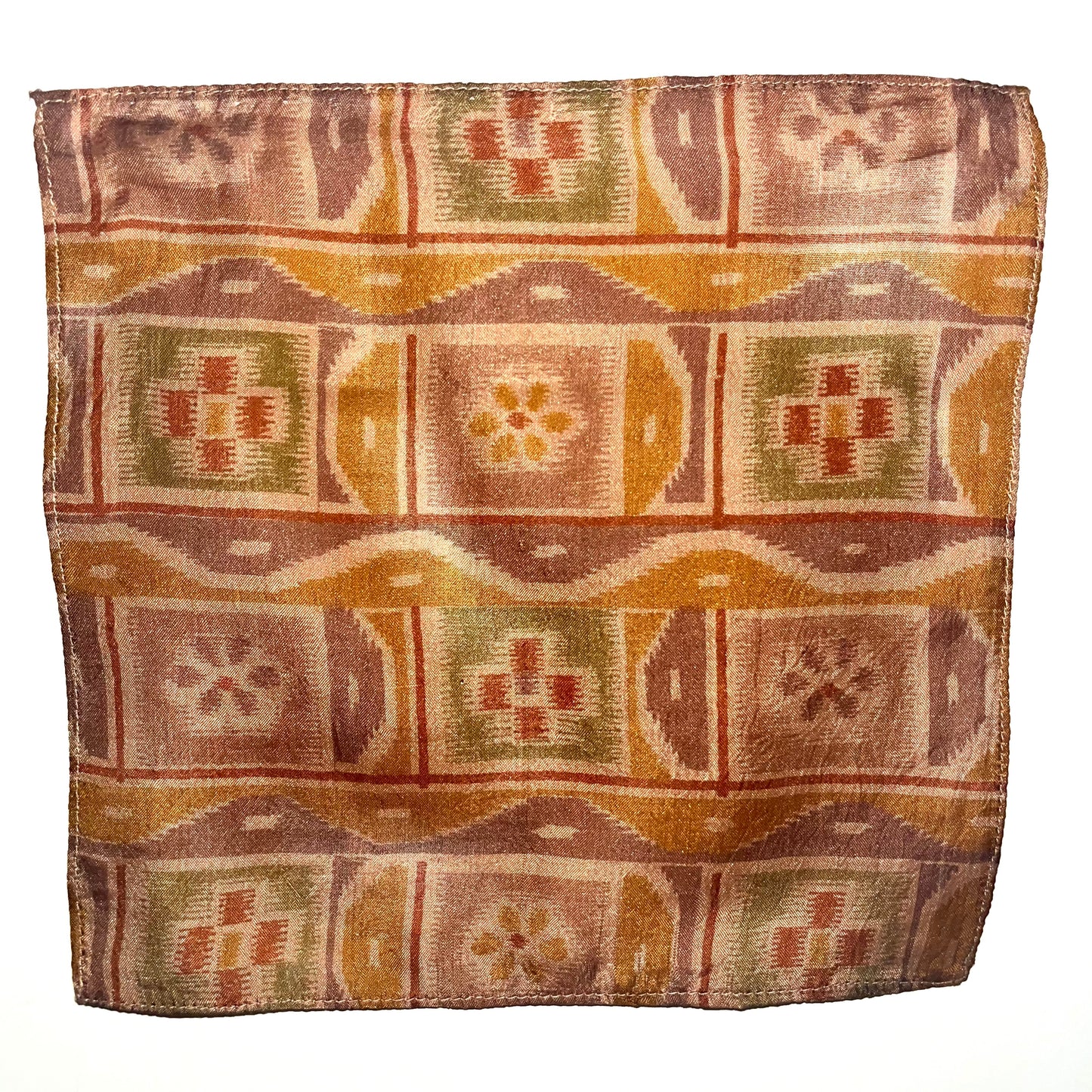 Avenue Pocket Square - Fair Trade Handmade Silk