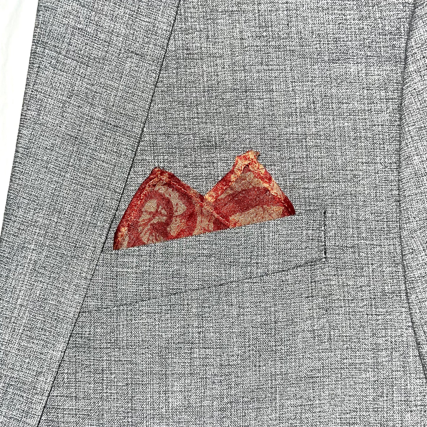 Amor Pocket Square - Fair Trade Handmade Silk
